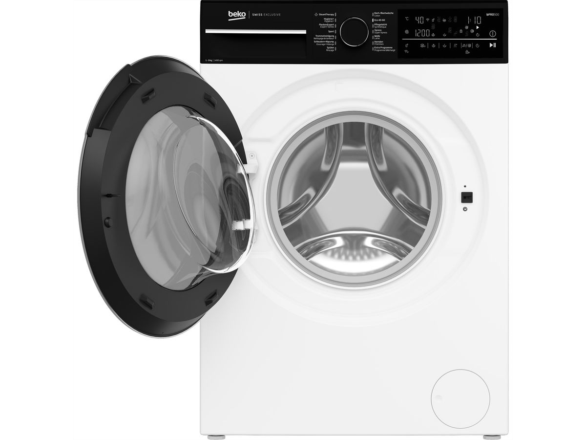 Beko Waschmaschine WM710, 9kg, A-30%, weiss