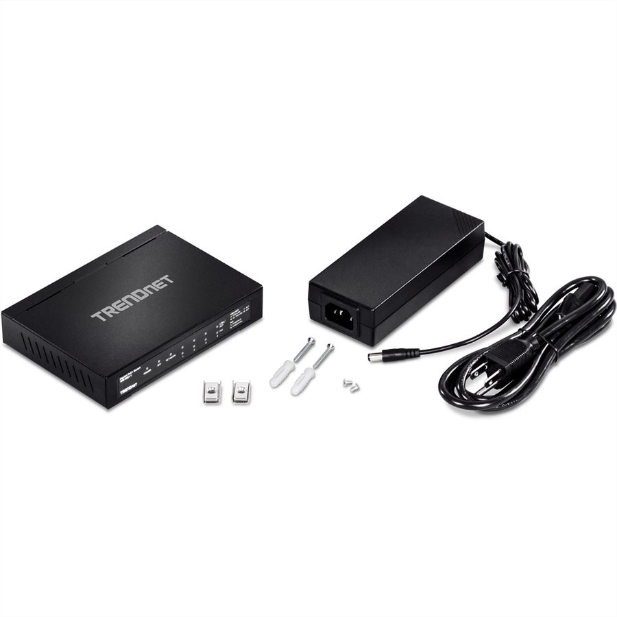 TRENDnet TPE-TG611 6-Port Switch PoE+ Gigabit