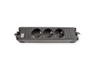 BACHMANN STEP BASE 3xCEE7/3 GST18, sur BN2000 PDU câble de 2m, noir