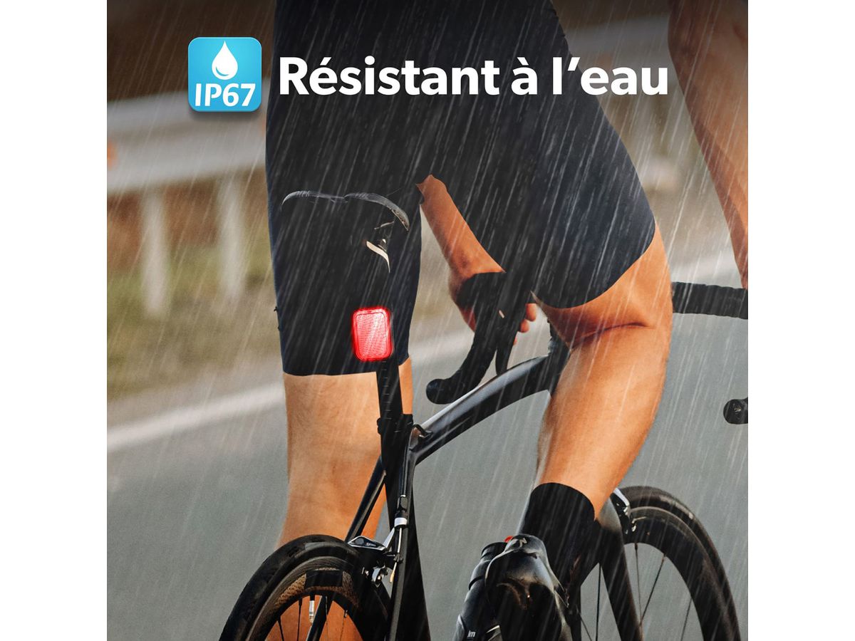 T’nB Ortungsgerät für Fahrrad & Roller, Schwarz/Rot