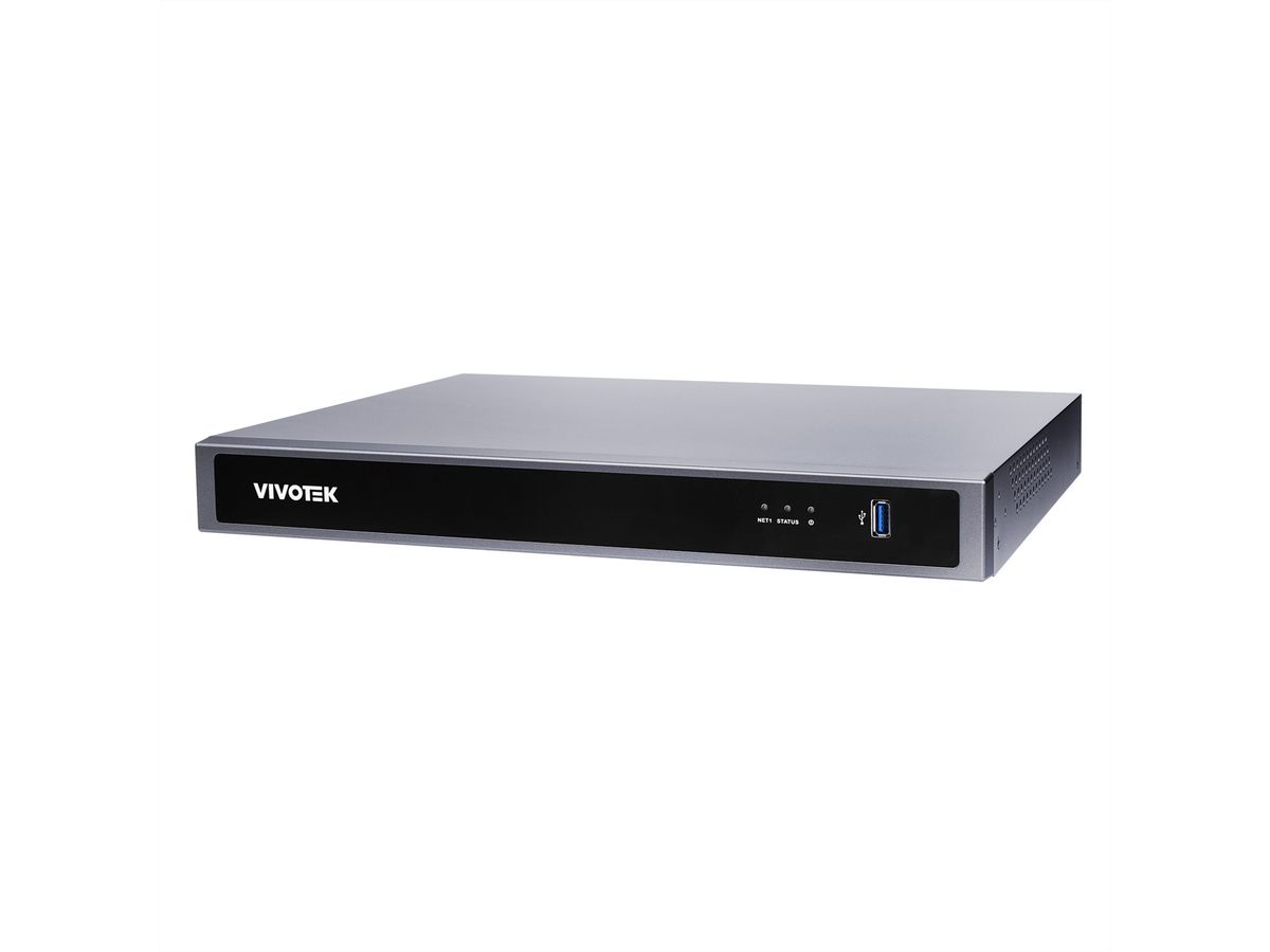 VIVOTEK ND9326P 8 Kanal NVR, H.265/H.264 8xPoE Port Deep Search