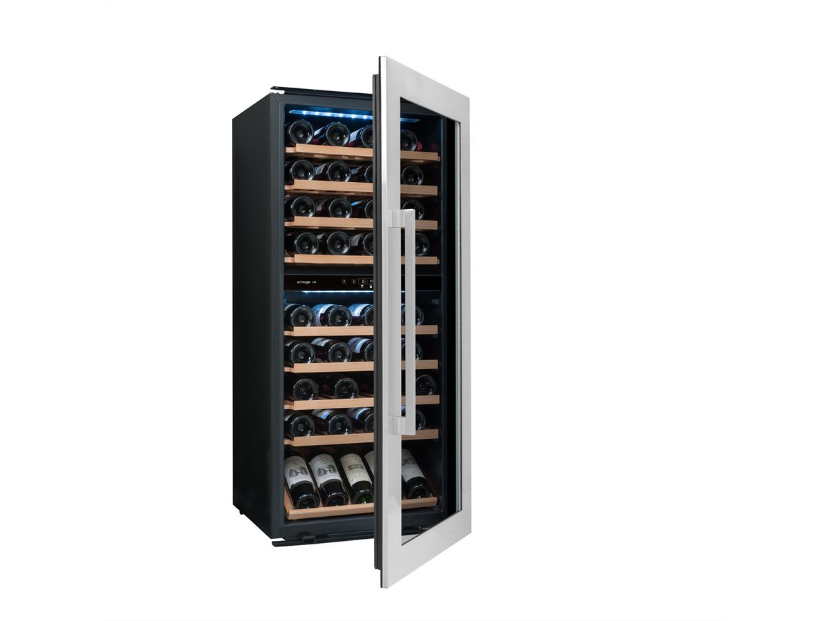 Avintage Weinkühlschrank AVI81XDZA, Einbau, 2 Zonen, 79 Flaschen