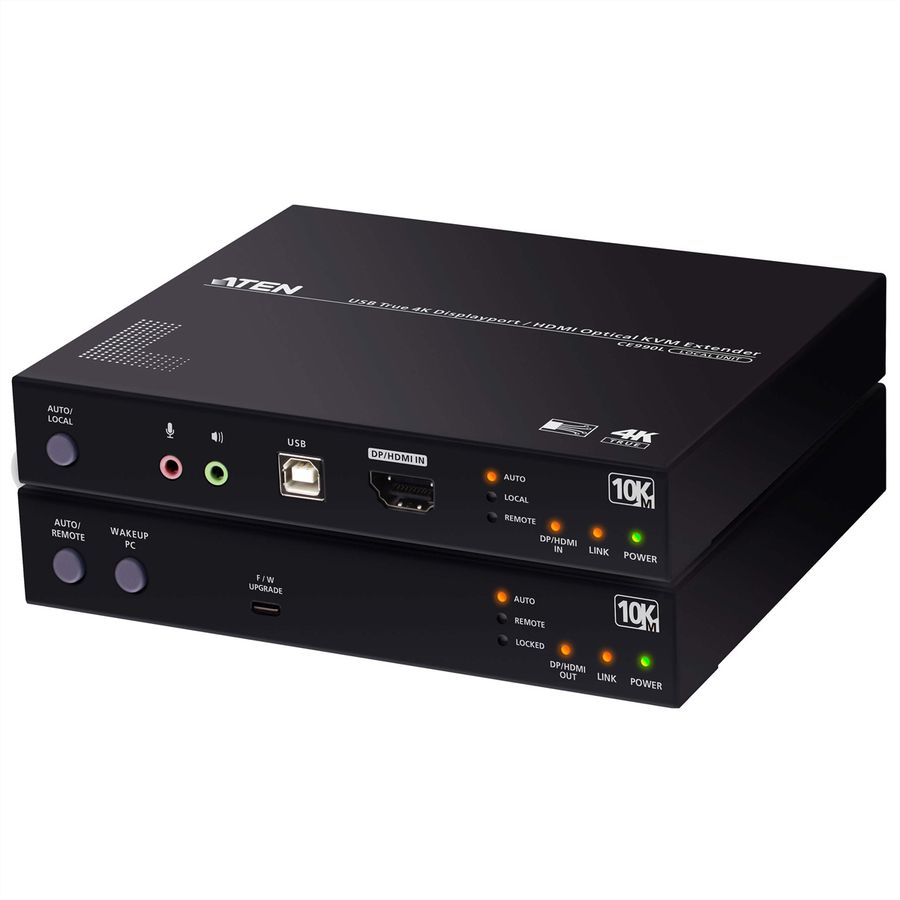 ATEN CE990 USB True 4K DisplayPort/HDMI Optical KVM Extender