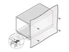 SCHROFF Unité enfichable de type cadre HF Écrou coulissant, M3.0, 100 pièces