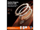 Torras Ostand Q3 Air Schutzhülle, iPhone 17 Pro Max, MagSafe, orange