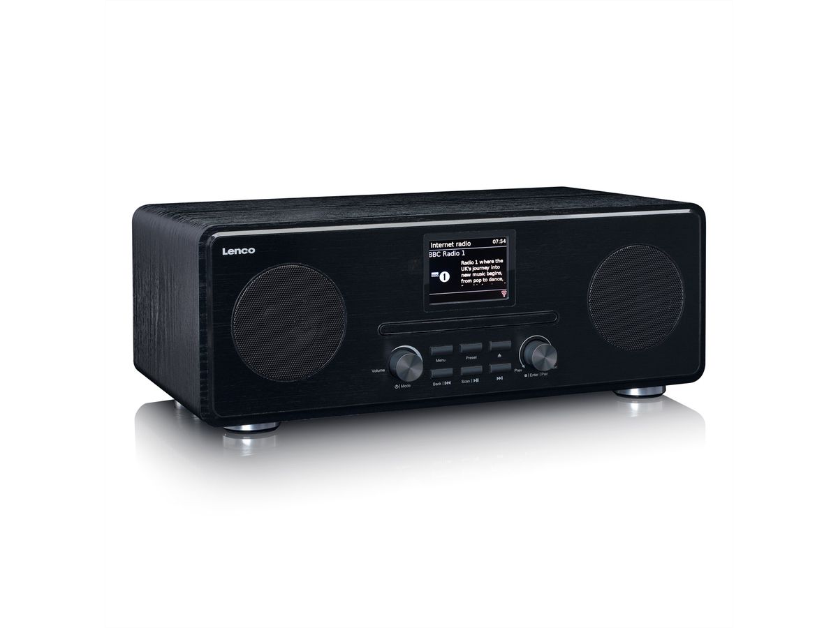 Lenco DAB+ Radio DIR-261BK , schwarz