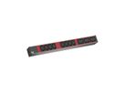 BACHMANN IT PDU ALU 1U 8x C13 3x C19, câble d'alimentation avec fiche C20