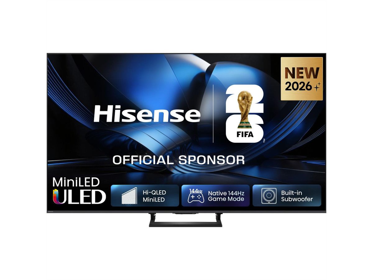 Hisense TV 55U7SE 55", Mini-LED 4K, 144Hz, 1300 Nits