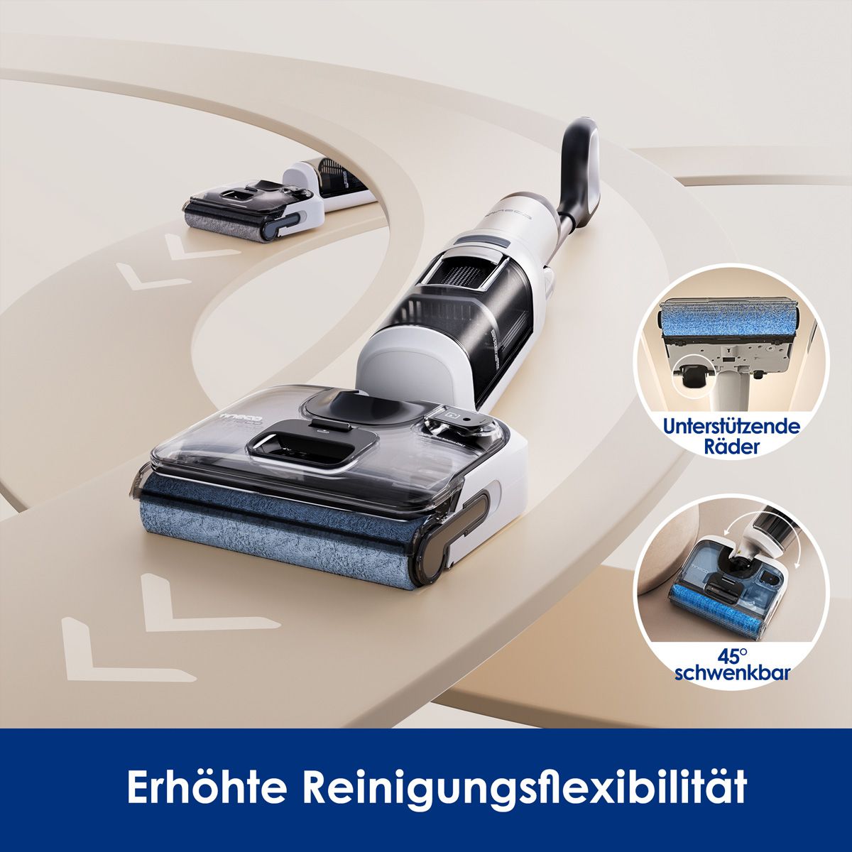 Tineco FLOOR ONE S5 Stretch Extreme, Nass-Trockensauger