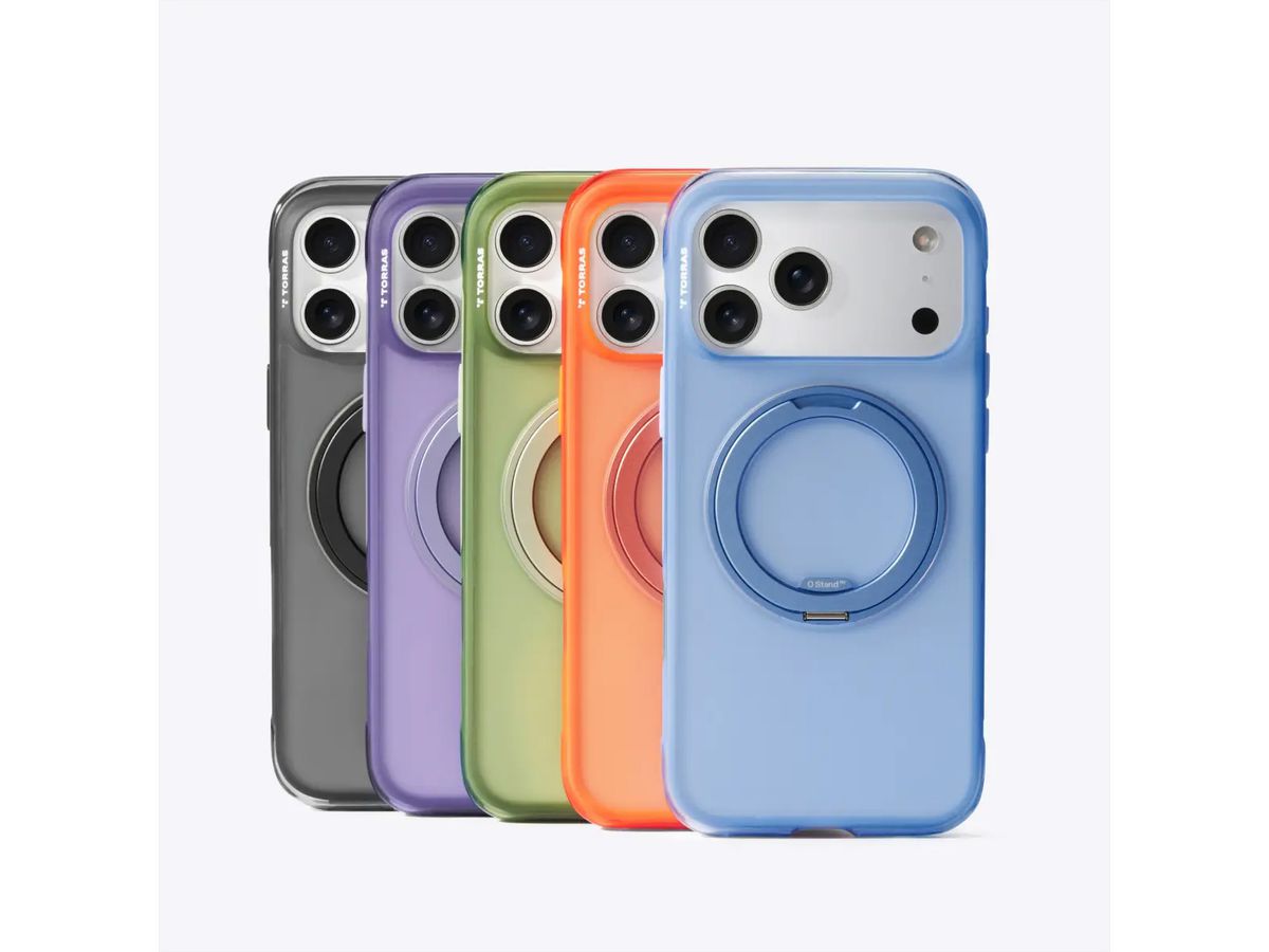 Torras Ostand O3 Air Case, iPhone 17 Pro, orange