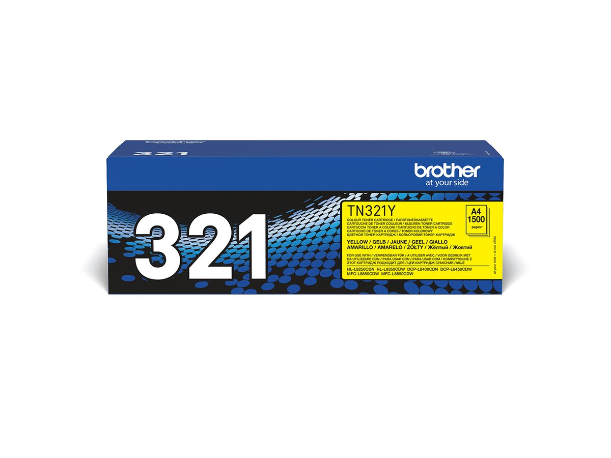 Brother TN-321Y - Cartouche de toner originale – Jaune