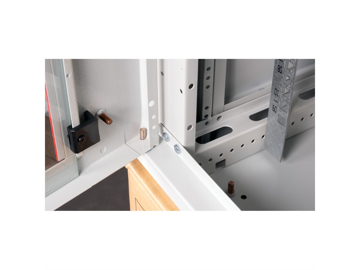 ROLINE 19-Zoll Wandgehäuse Basic Plus 9HE, 600x600 BxT grau