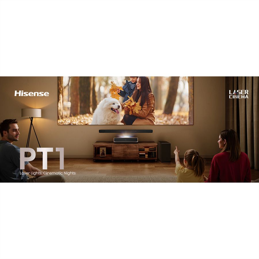 **Retoure**Hisense Laser TV PT1, 80"-120", 2500AL, 4K