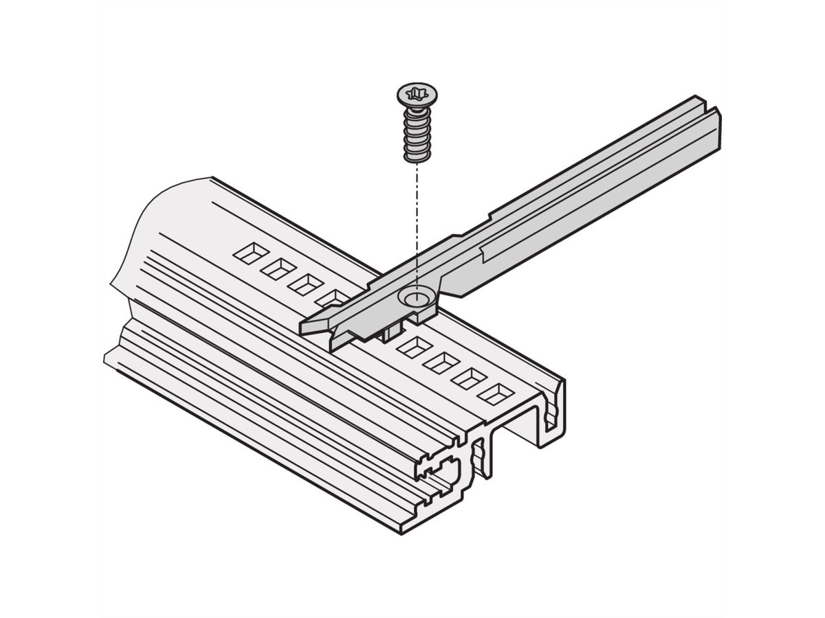 Guide-cartes SCHROFF, 4.4" type PCB, plastique, 220 mm, largeur de rainure 2.5 mm, rouge, 50 pièces