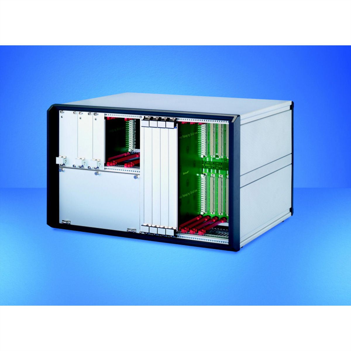 SCHROFF PropacPRO Coffret de bureau non blindé, 6 U, 84 HP, 446 mm