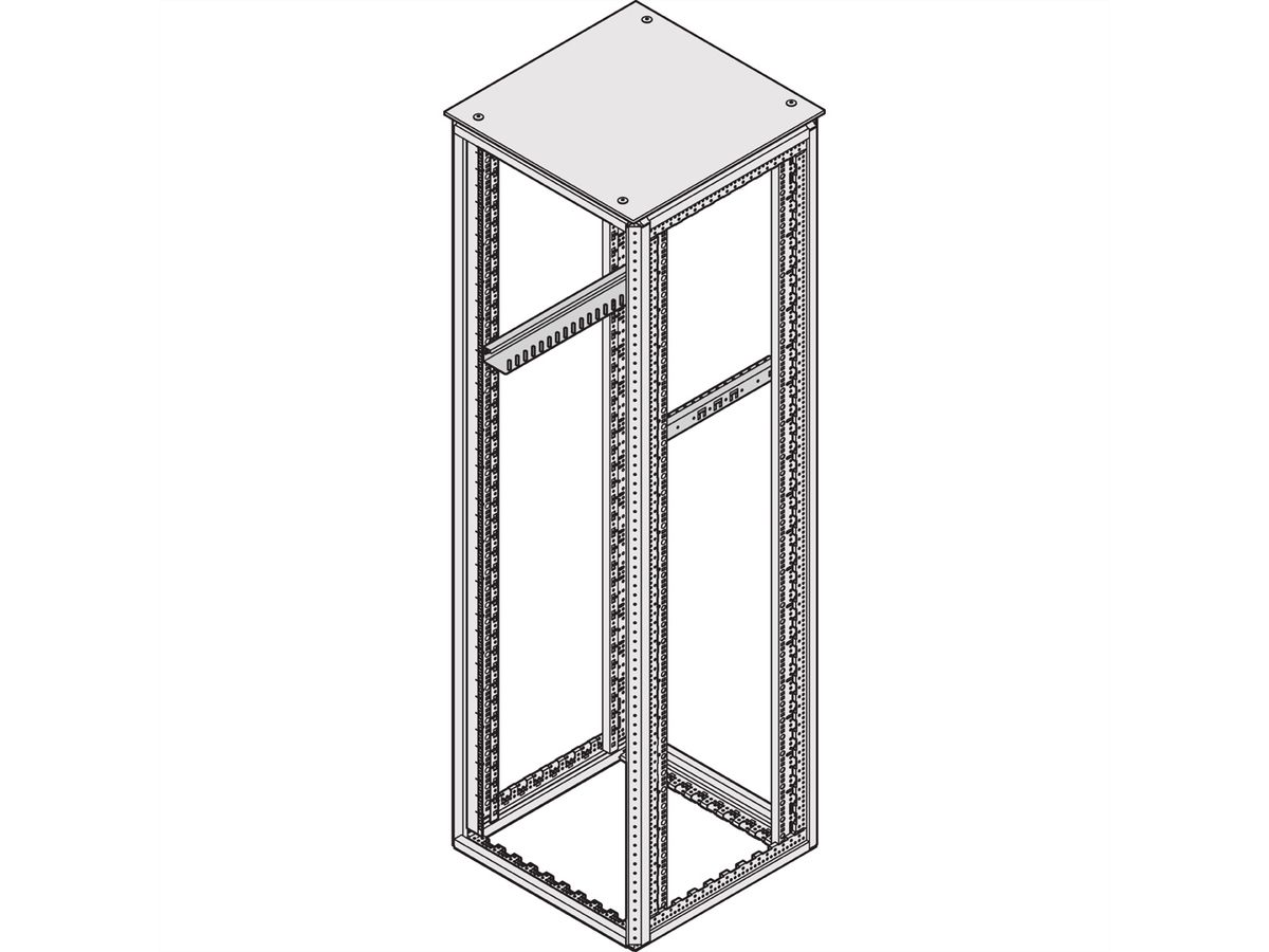 SCHROFF Gleitschiene 25 kg - GLEITSCHIENEN STD SERV.10STK