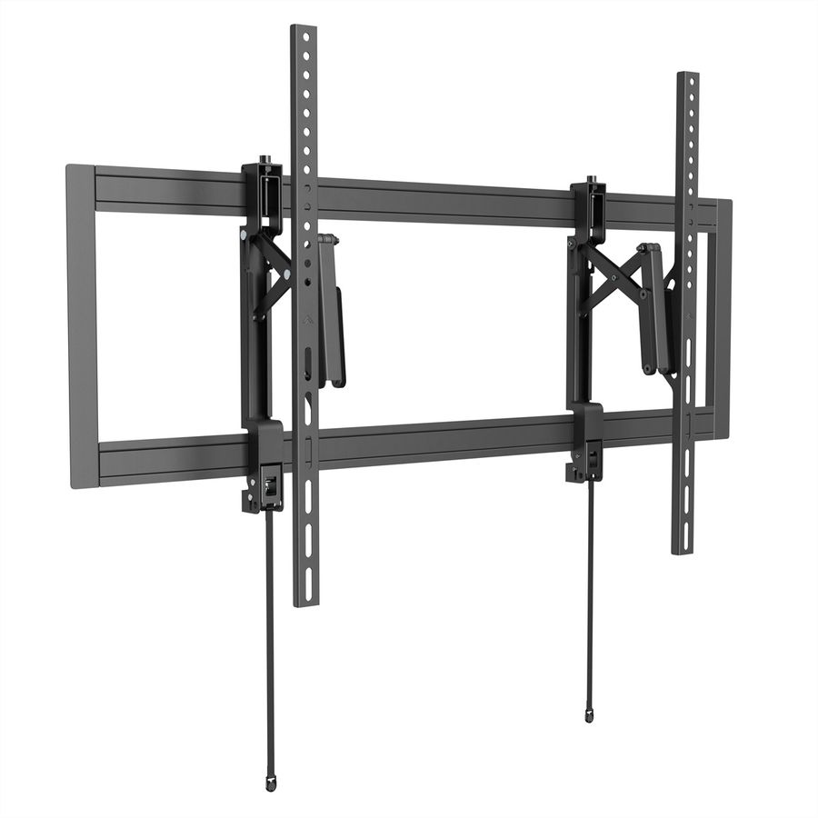 VALUE  Support mural TV, très résistant, télescopique, inclinable, fixe, <80 kg, <266,7cm (105"), 1000 x 600