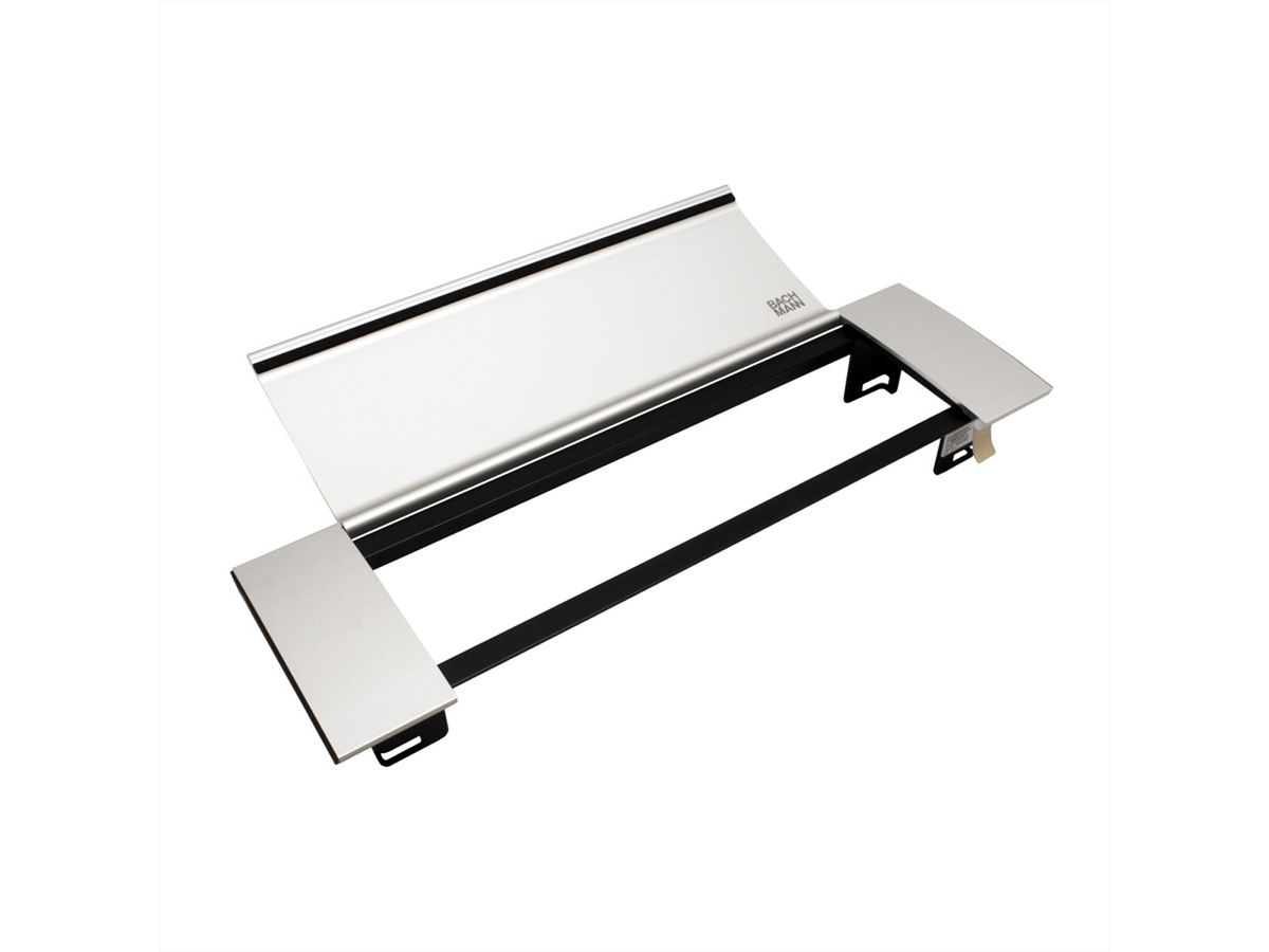 BACHMANN POWER FRAME COVER Medium 4-fach, silberfarben