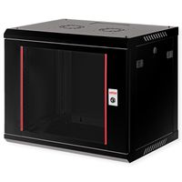 ROLINE 19" Boîtier mural Basic Plus 9U, 600x450 LxP noir