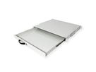 ROLINE 19" Tiroir pour clavier 1U, 400P fermable gris