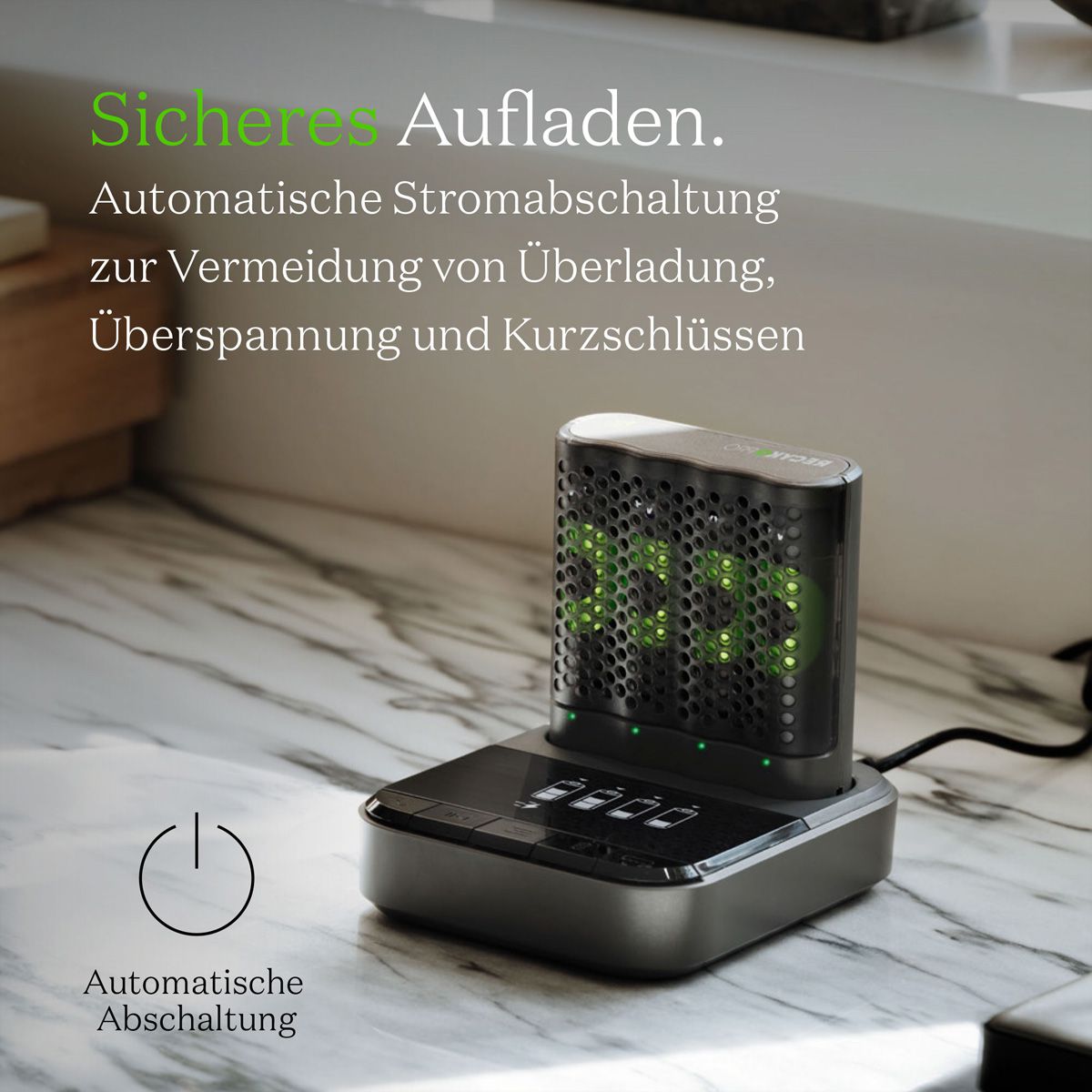 GP Batteries USB-Ladegerät GP P461, inkl. 4x ReCyko Pro AA 2000mAh &USB Dock