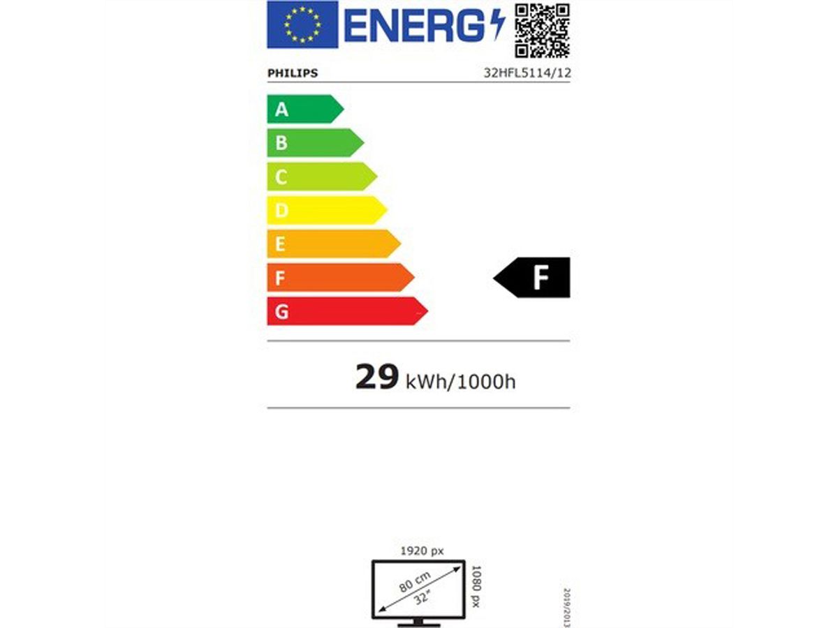 Philips Hotel TV 32HFL5114/12, 32", FHD, 250cd/m², Netflix