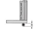 Roulette Eurorack SCHROFF, 240 kg, 110 mm de hauteur
