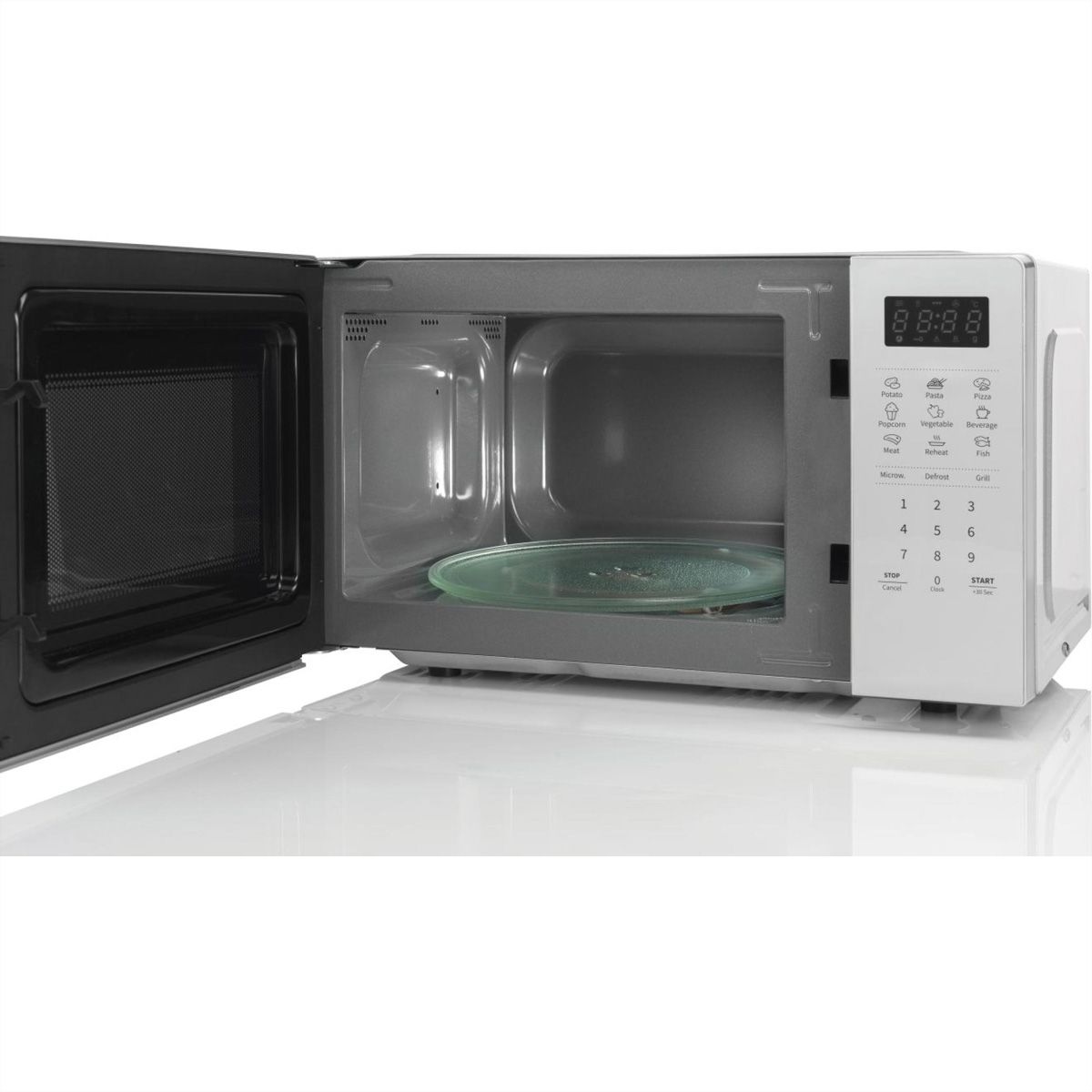 Hisense Mikrowelle H20MOMS4HG, 20L, mit Grill, silber