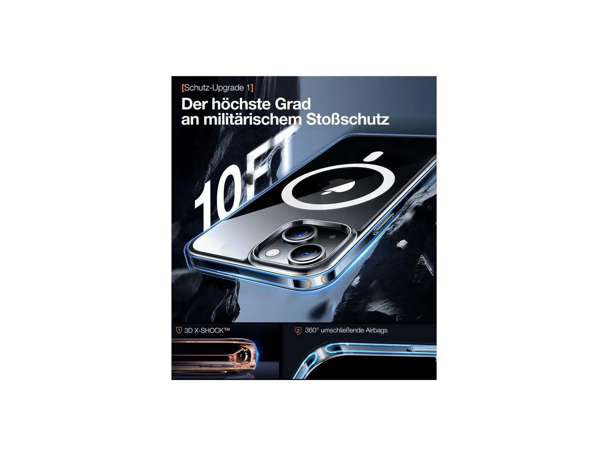 Torras Diamond Case, iPhone 15 Plus, MagSafe,