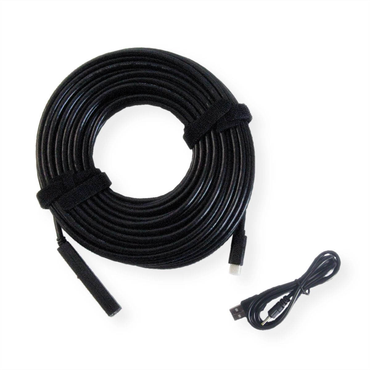 VALUE USB 2.0 Verlängerung, aktiv, mit Repeater, A-C, schwarz, 10 m