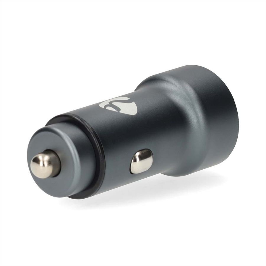 Nedis Auto-Ladegerät 48W, USB-C/USB-A, PD3.0, dunkelgrau