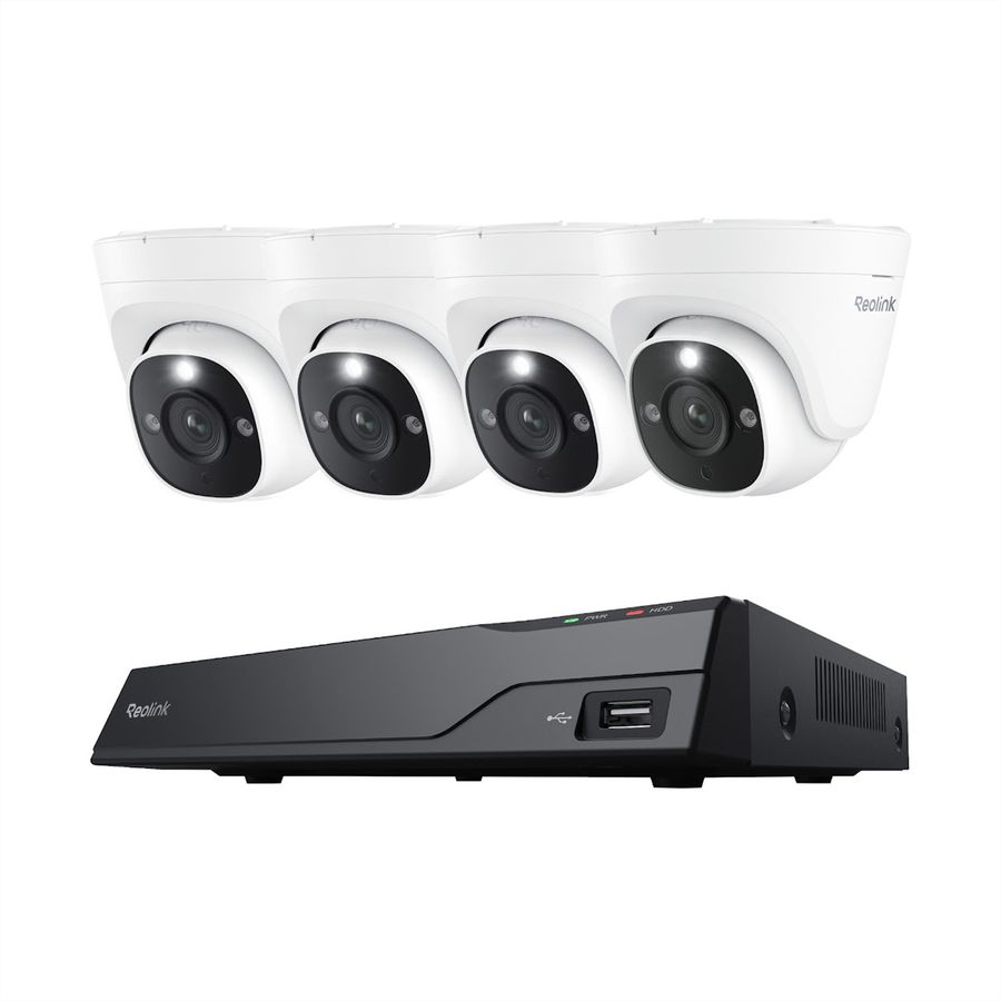 Reolink NVS8-12MD4 Camera Kit 8-CH, 4x P344 12PM