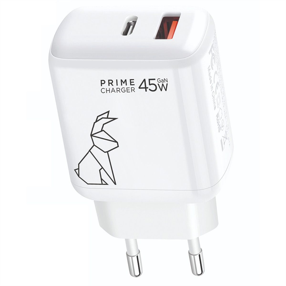 Rabbiter Power Fast Dual-Charger, 45W