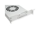 ROLINE 19" Unité de ventilation, 2 ventilateurs, Thermostat gris