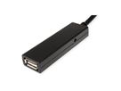 VALUE USB Prolongation active 2.0 avec Repeater, A-C, noir, 10 m