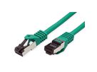VALUE S/FTP-(PiMF-) Patchkabel Cat.8 (Class I), LSOH, PoE, Litzendraht, grün, 2 m