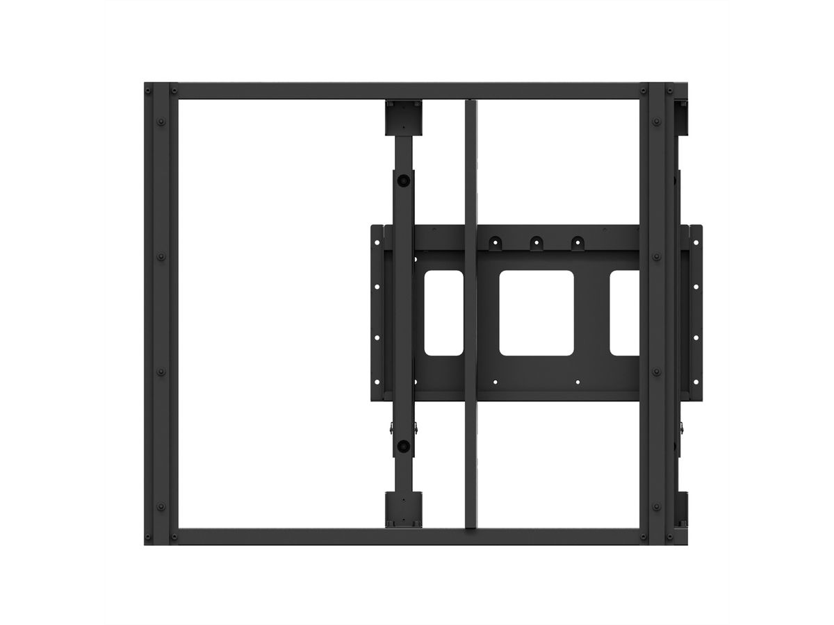 Hagor Wandhalter WH OH 75, Outdoor-Wandhalterung für Samsung OH 75, schwarz