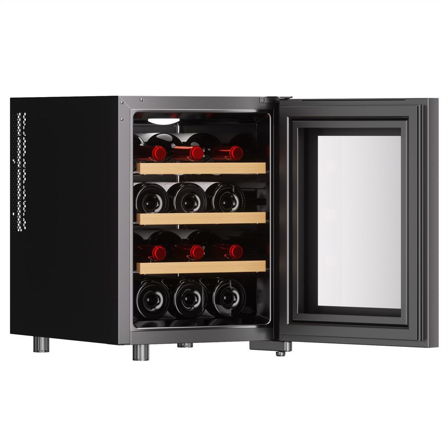 Climadiff Weinkühlschrank CUVEE12, Freistehend, 1 Zone, 12 Flaschen