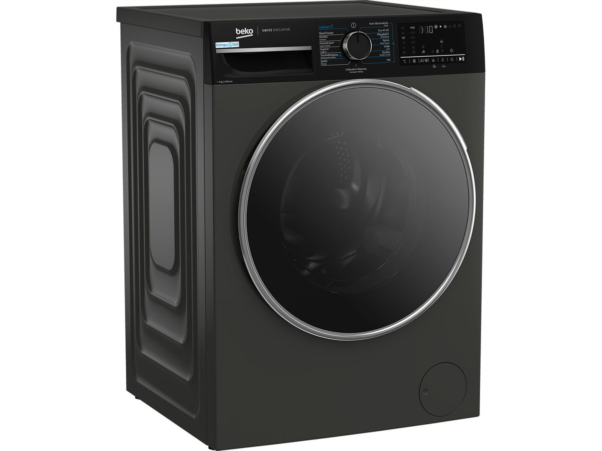 Beko lave-linge WM520, 9kg, A-10%, manhattan gray