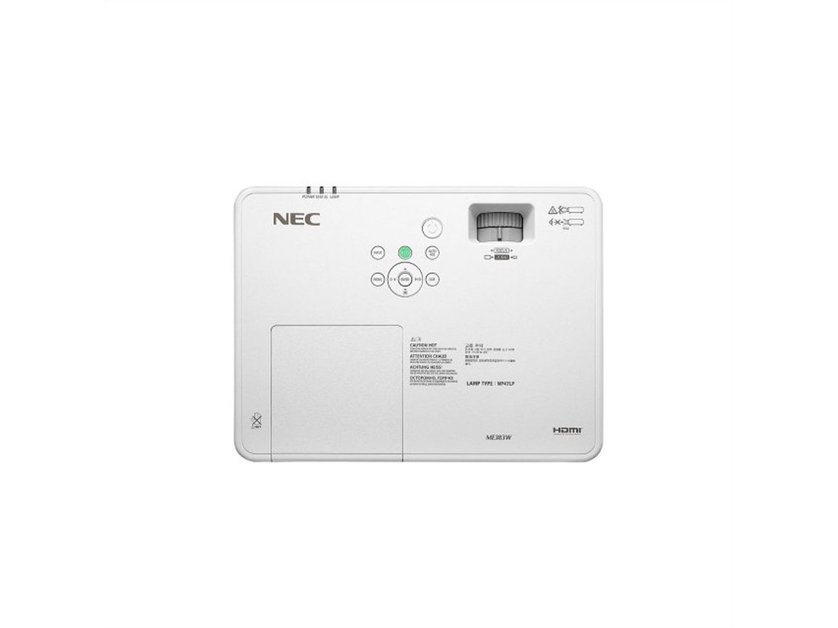 NEC Business Projektor ME383W, 1280x800, 3'800 AL, 20'000Std.