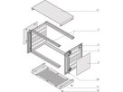 SCHROFF RAT.AIR WI GR 3/4HE 84TE 255T