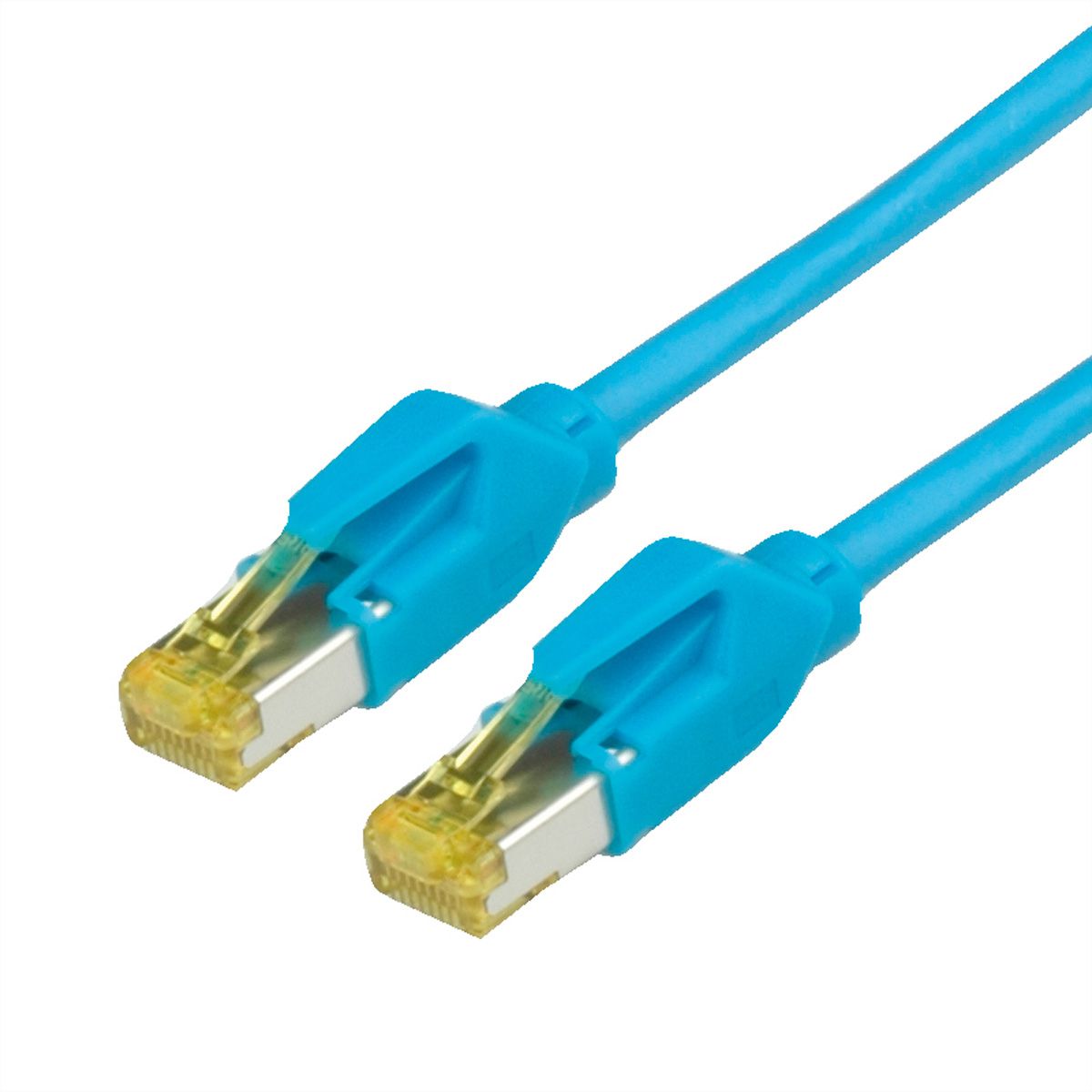 Cordon DRAKA Cat.6A (Classe EA) UC900 / HIROSE TM31, bleu, 5 m