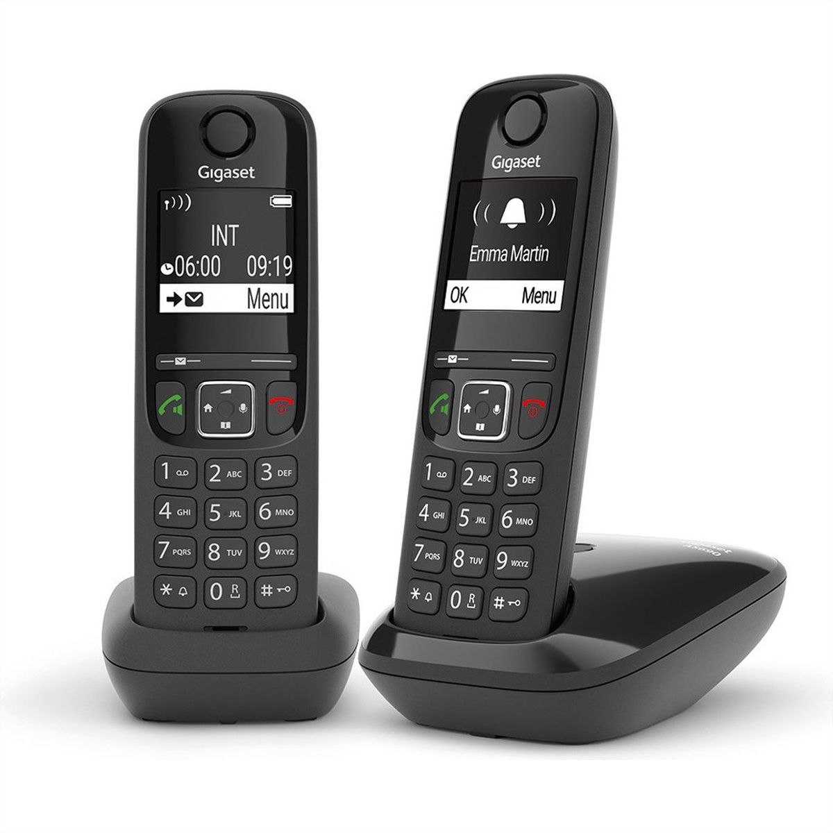 Gigaset Festnetztelefon AS690 Duo