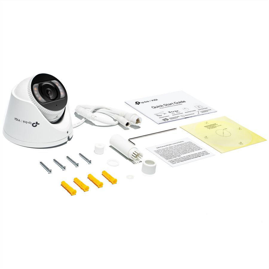 TP-Link VIGI InSight S485(2.8mm) Caméra Turret 8 MP, 111.4°, IR-LED 30m