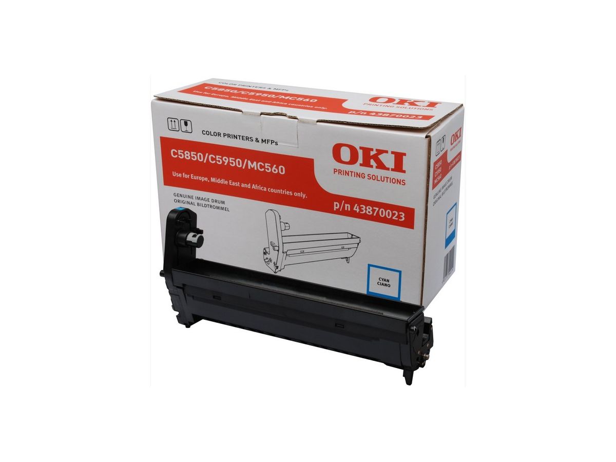 OKI Cyan image drum for C5850/5950 20000pages Cyan tambour d'imprimante
