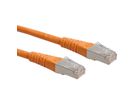 ROLINE Patchkabel Kat.6 (Class E) S/FTP (PiMF), orange, 15 m