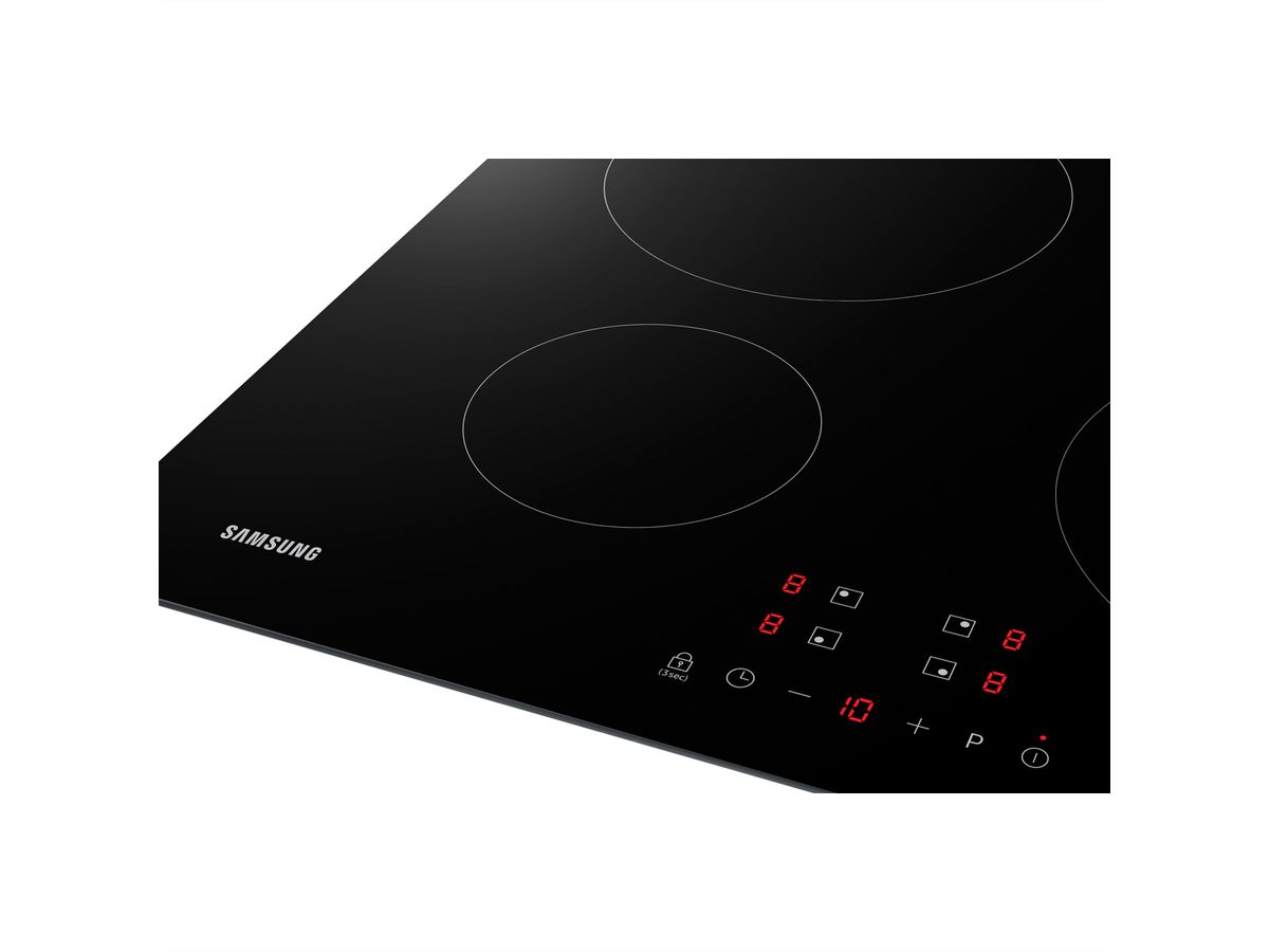 Samsung Induktionskochfeld 60cm, 2 Kochzonen à Ø14cm & 2 Kochzonen àØ22cm