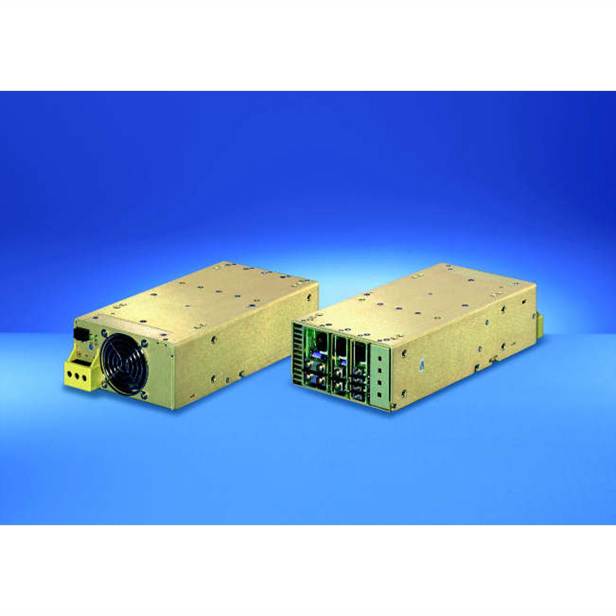 SCHROFF AC/DC, Open Frame, 600 W, quad - NETZGERAET MP4 2E-1D-4LL-00