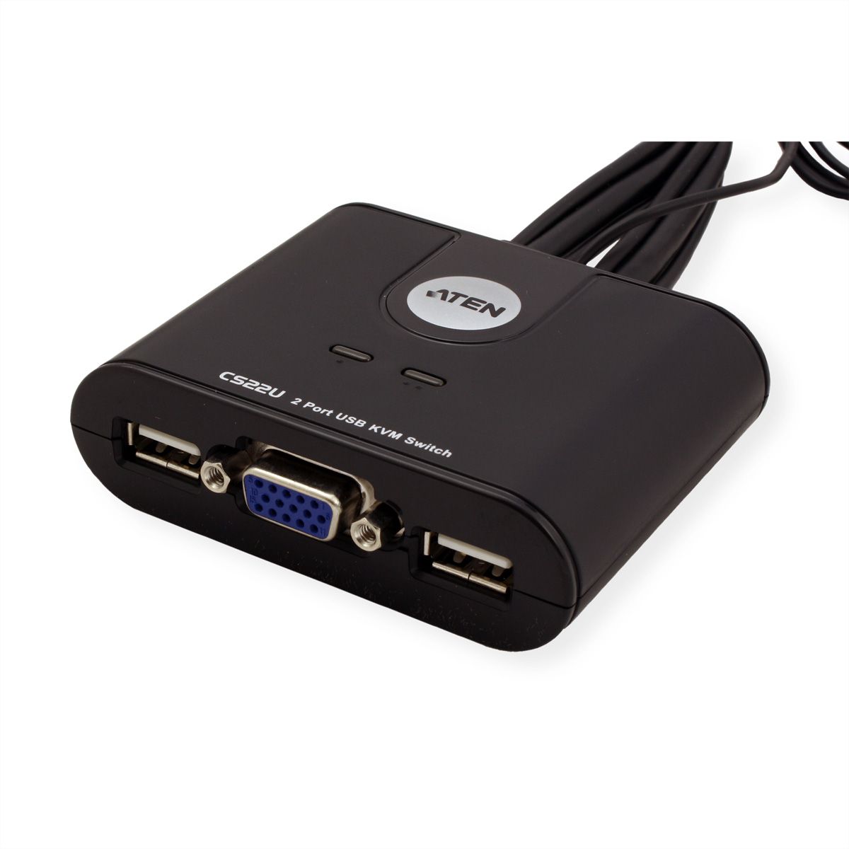 ATEN CS22U KVM Switch VGA, USB, 2 Ports