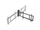 Nedis motorisierte TV-Wandhalterung 32–75" schwarz, Mur, 50 kg, orientable 170°